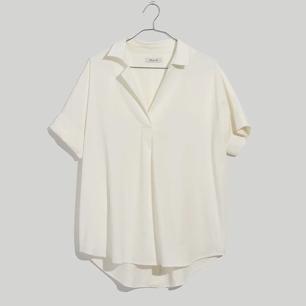 ✖️sold✖️🪻 Madewell Courier Button Back Shirt - Picture 2 of 9